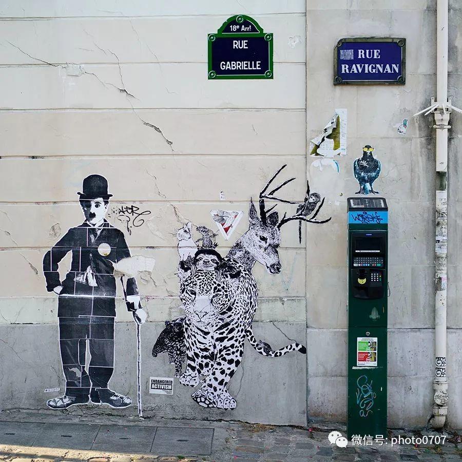 Street art à Paris - Montmartre