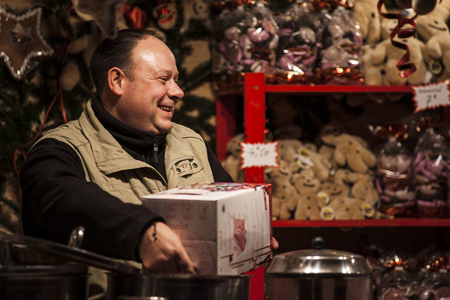 巴黎圣诞集市——人物篇