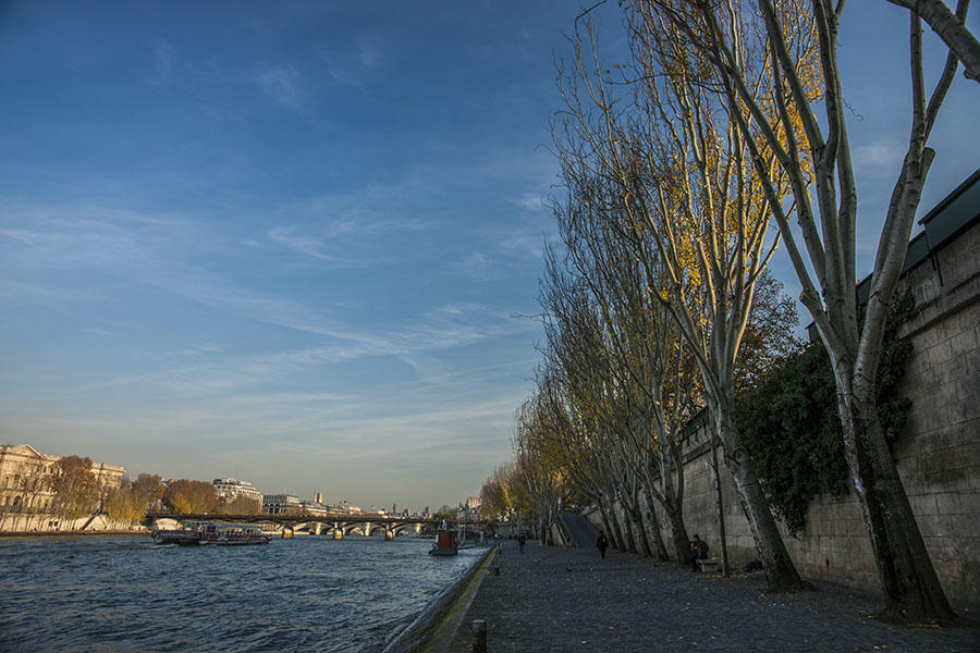 沿着塞纳河散步（一）