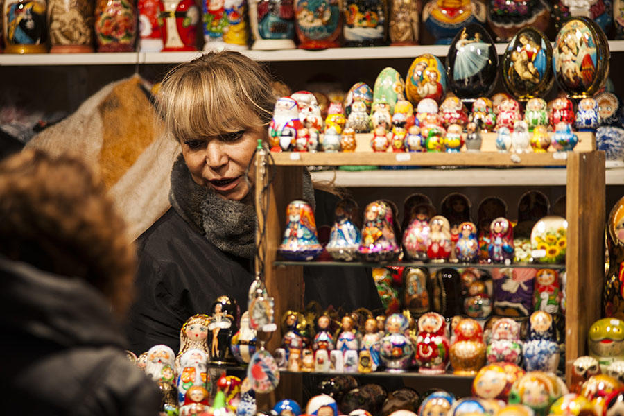 巴黎圣诞集市——人物篇