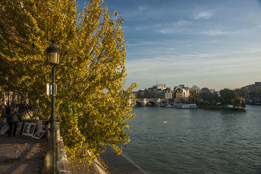 沿着塞纳河散步（一）